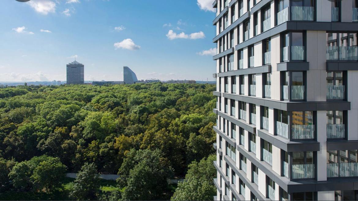 Residence Garden Tower - 8 min do centra, garaz Praga Exterior foto