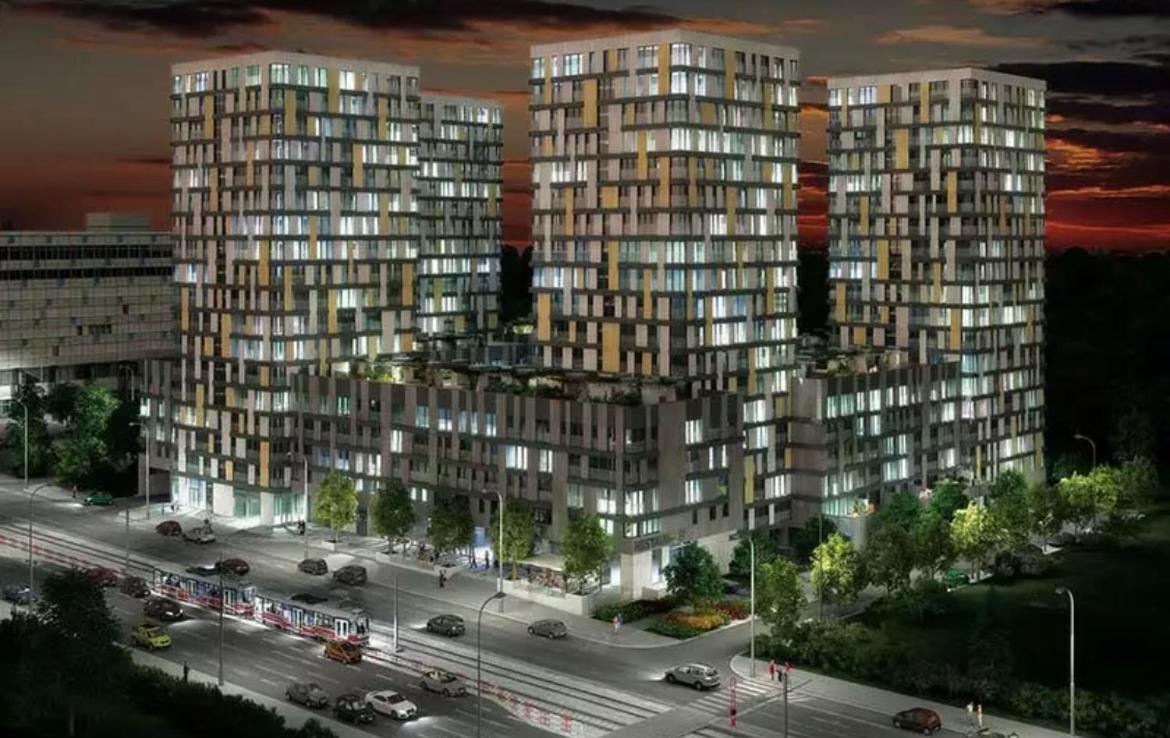 Residence Garden Tower - 8 min do centra, garaz Praga Exterior foto
